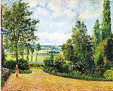 Jardin Mirbeau aux Damps by Camille Pissarro